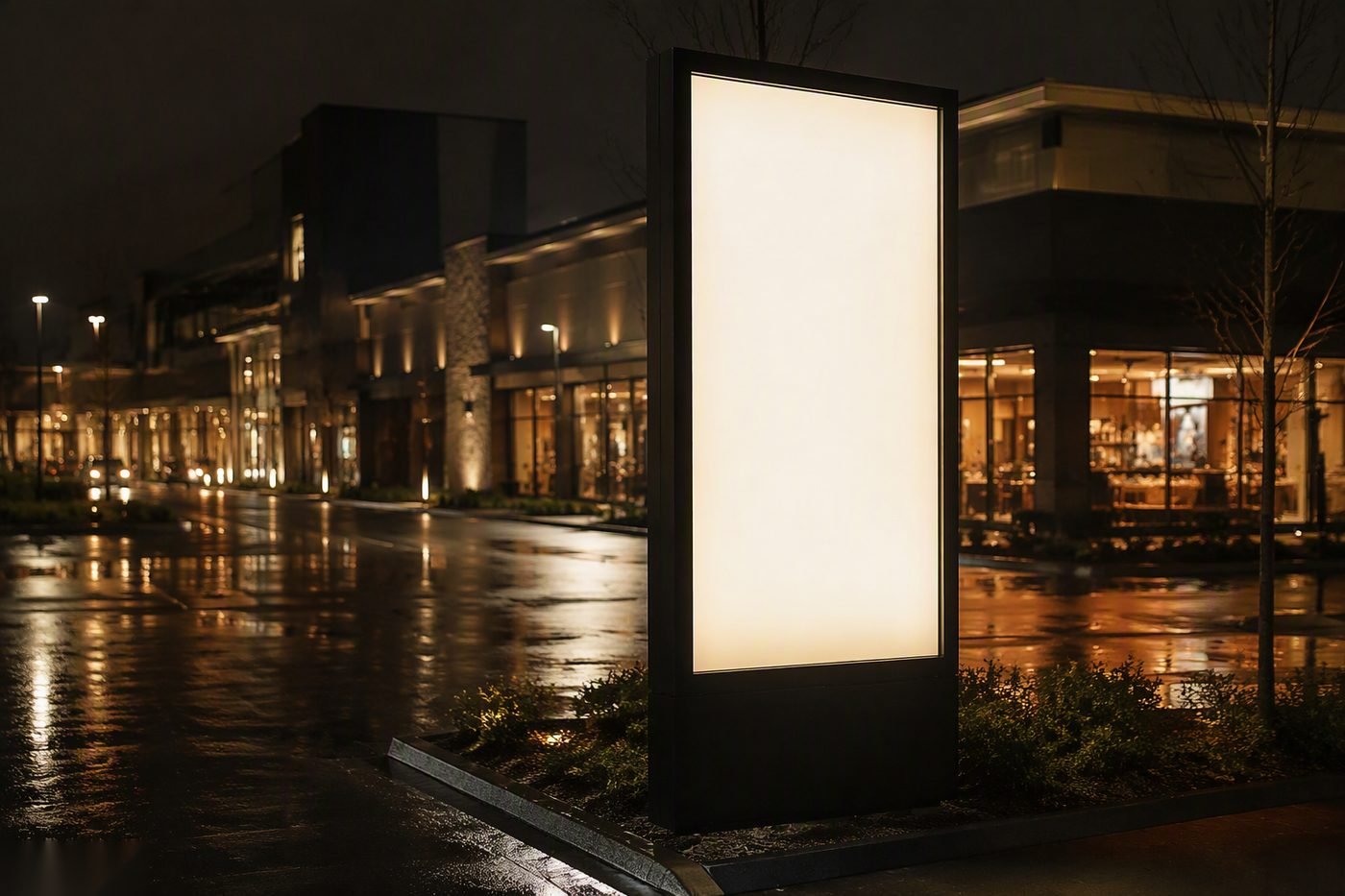 Totem Pubblicitari a Curtatone — realizzazione di Insegne Mantova